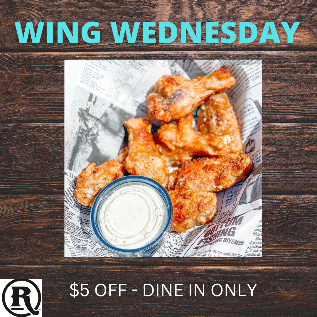 chicken wings, Wednesday